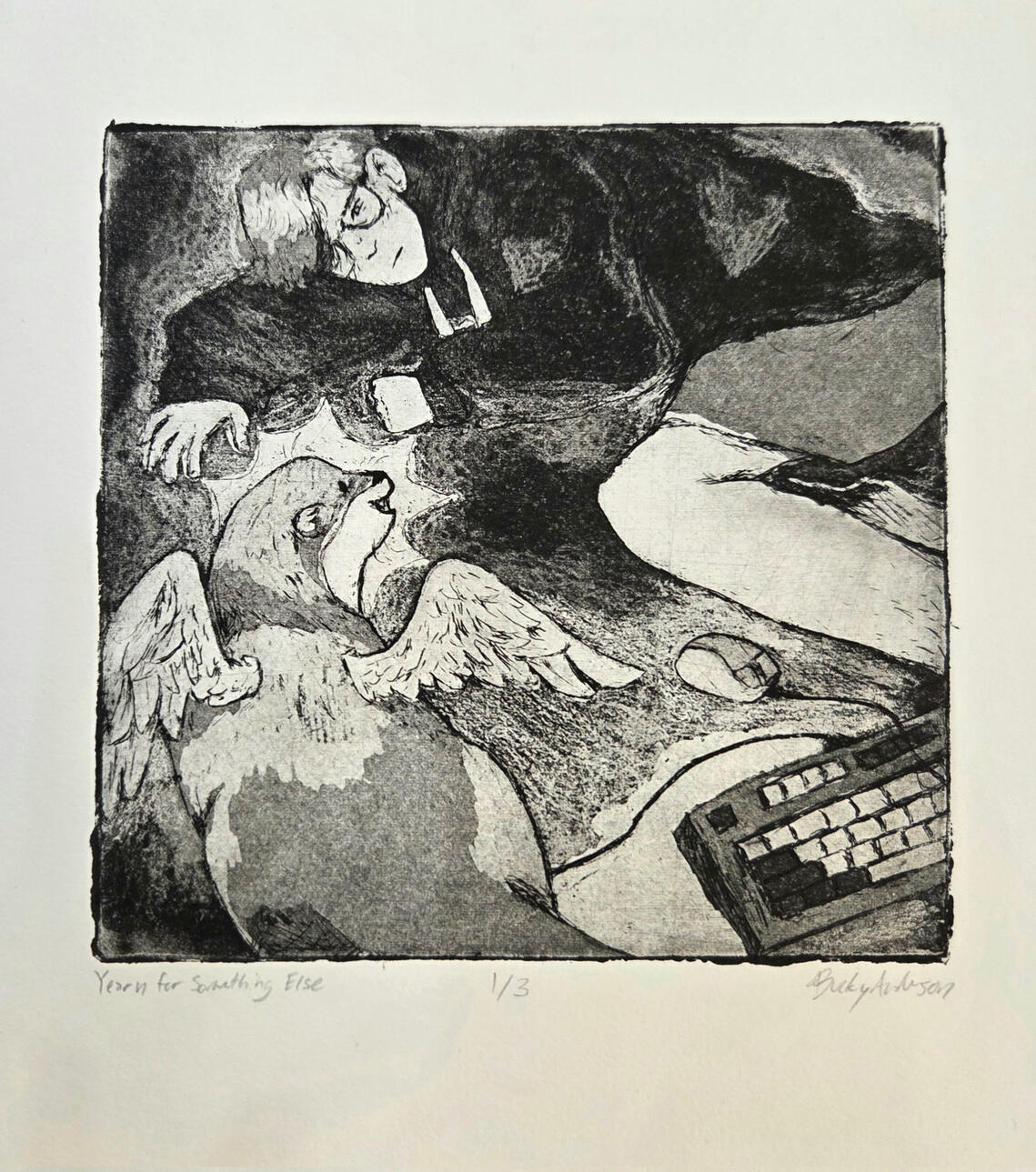 Yearn for Something Else, Intaglio, 2026
